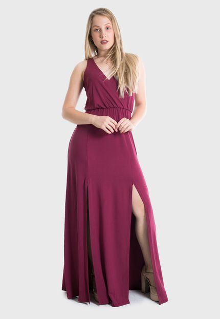 40 modelos de vestidos largos marsala que harán tu look sofisticado