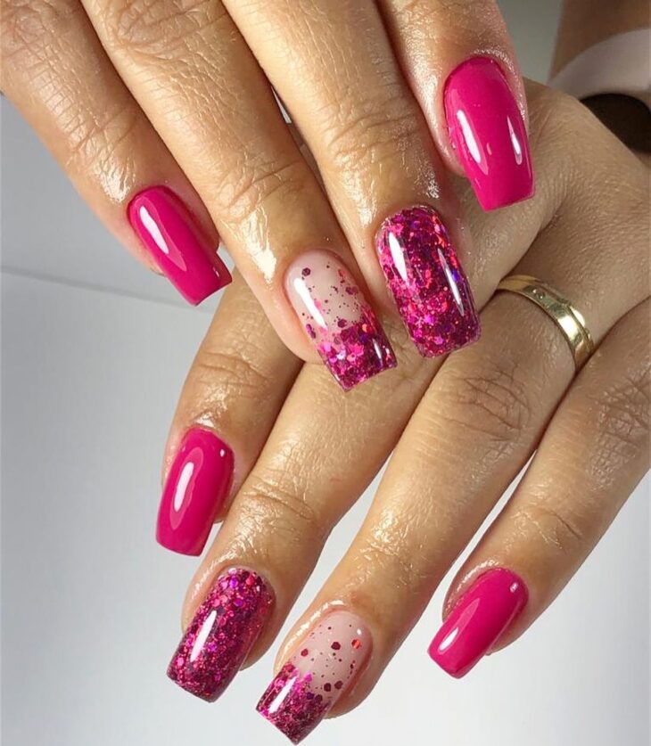 esmalte de uñas rosa 9