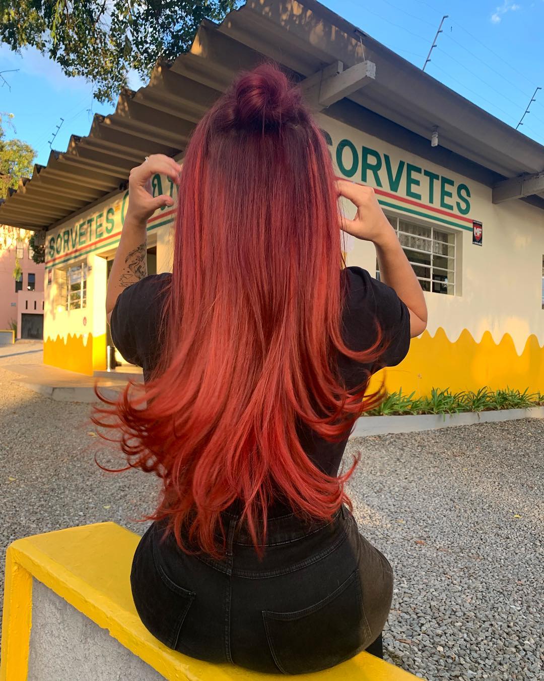 pelo rojo 45