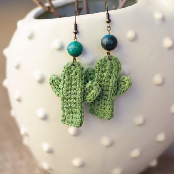 Pendientes a crochet: modelos y tutoriales para decorar tus orejas