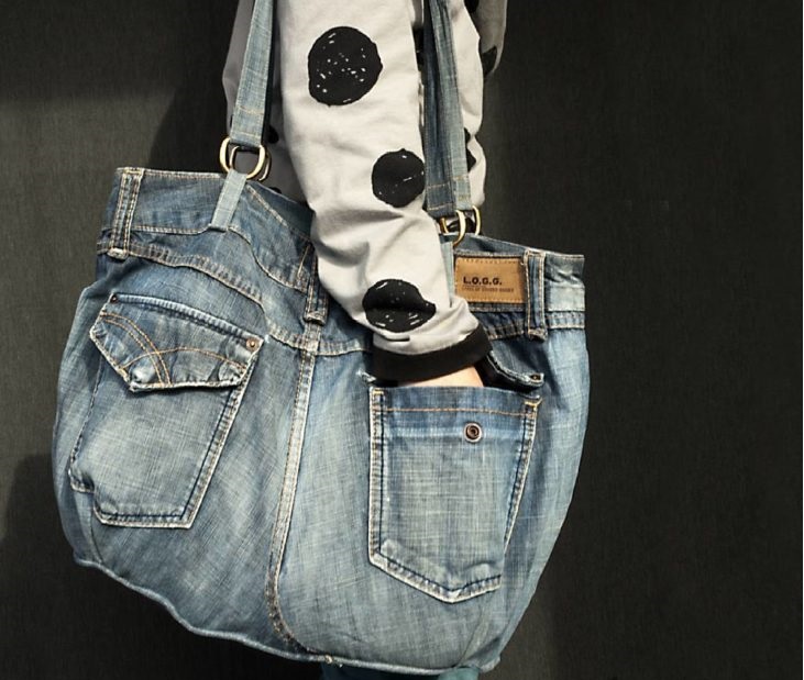 Jeans bag: 45 ideas y cómo hacer esta pieza que nunca pasa de moda