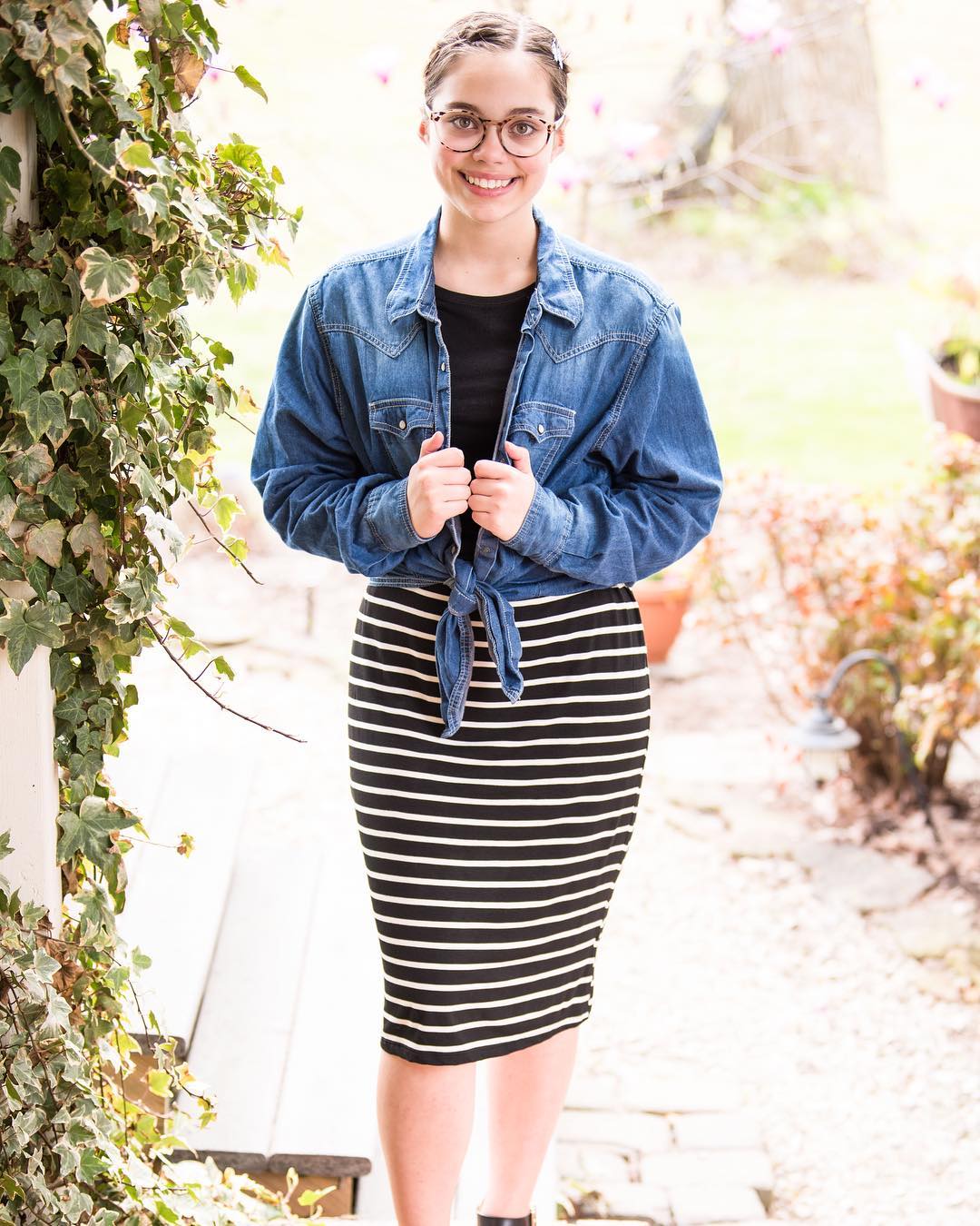 Falda de rayas: 80 ideas sobre cómo incluir esta pieza en tu look