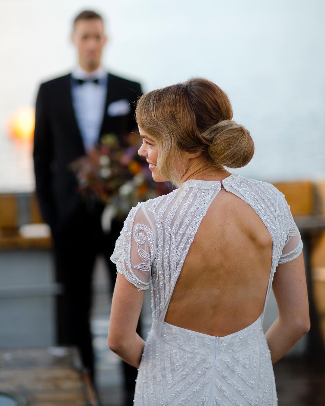 Moño de boda: inspiraciones para la novia, las damas de honor y los invitados
